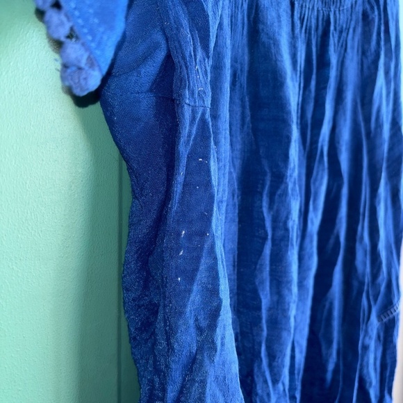 Bobeau large royal blue top boho beautiful - Picture 7 of 7
